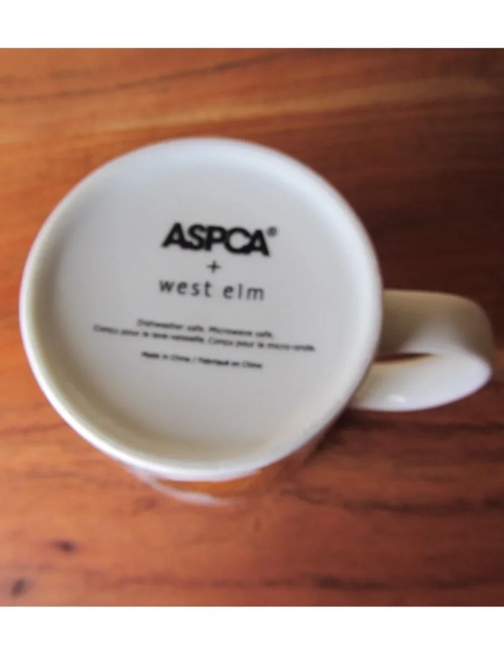 12 oz dogs mug ASPCA + west elm colab (W6575)